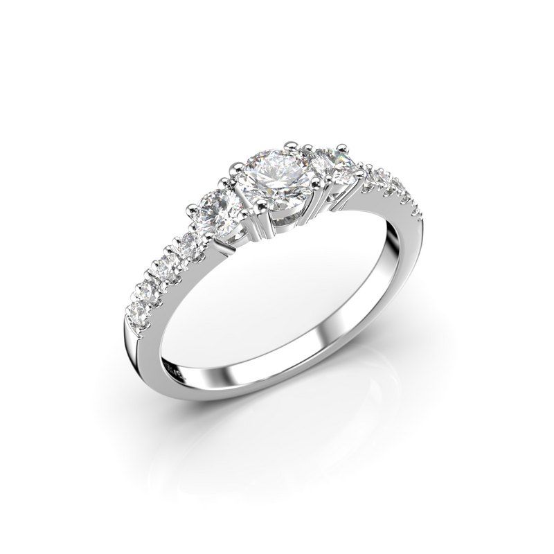 Festive Aurora 0,66ct timanttisormus 14-506-066-VK-HSI1-1
