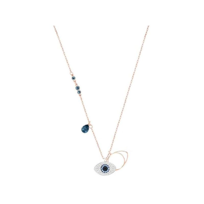 Swarovski Duo Evil Eye halsband 5172560 -1