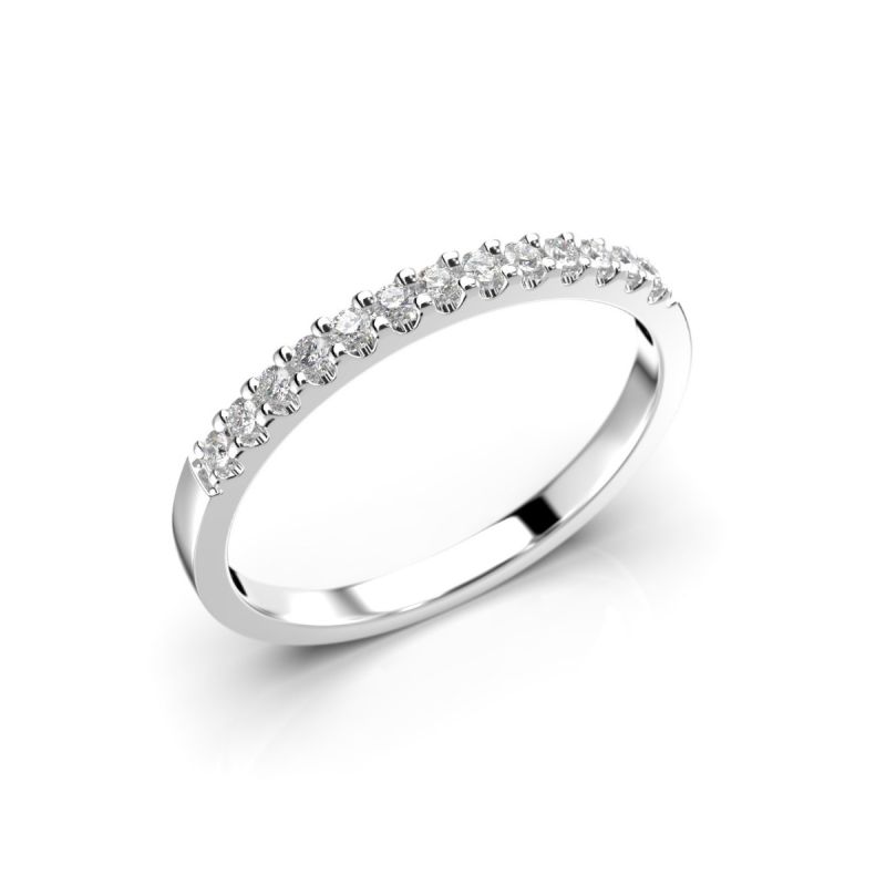 Festive Juliette timanttirivisormus, platina 523-013-PT