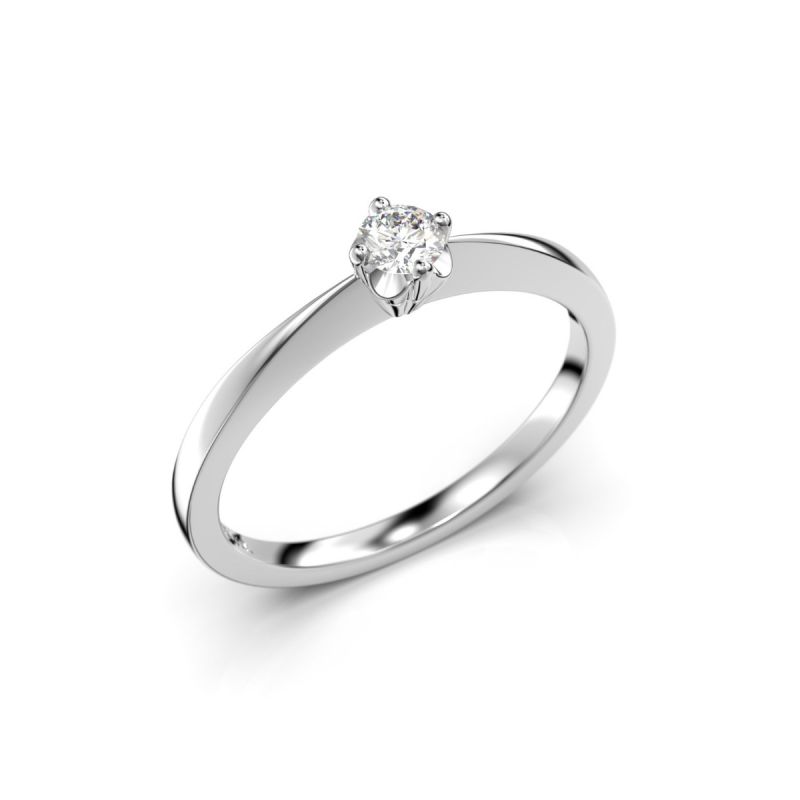 Festive Vera timanttisormus, platina 556-010-PT