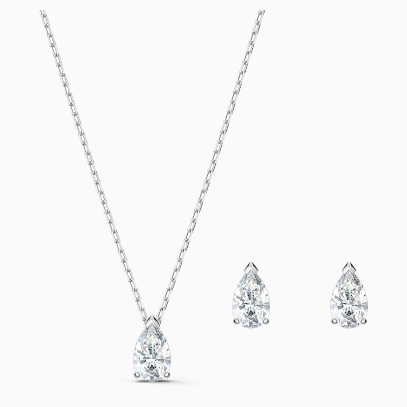 Swarovski Attract Pear smyckesats 5569174-1