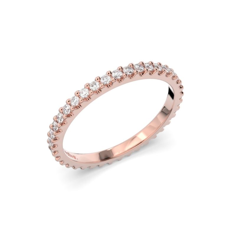 Festive Juliette Allianssi timanttisormus, punakulta 560-042-PK