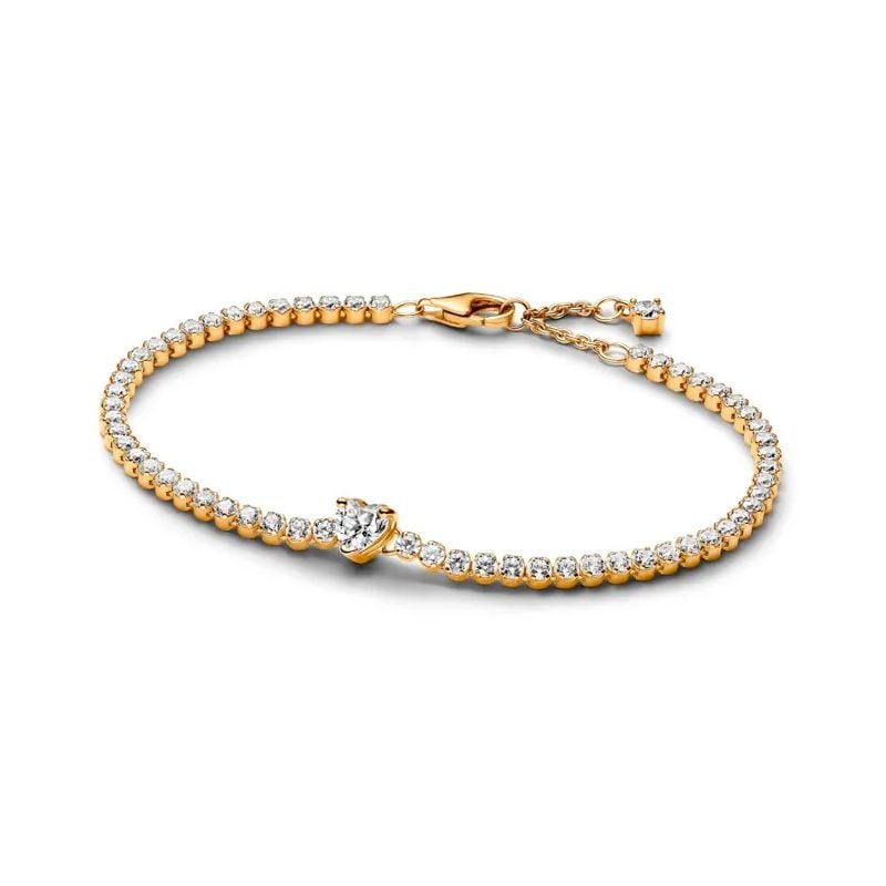 Pandora Sparkling Heart Tennis rannekoru 20 cm 560041C01-1
