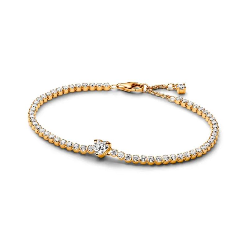 Pandora Sparkling Heart Tennis rannekoru 16 cm 560041C01-1