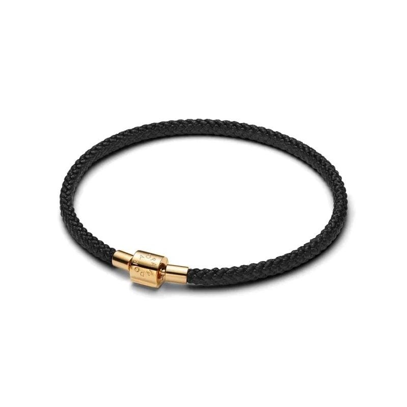 Pandora Shimmering Black Cord Armband 564530C01