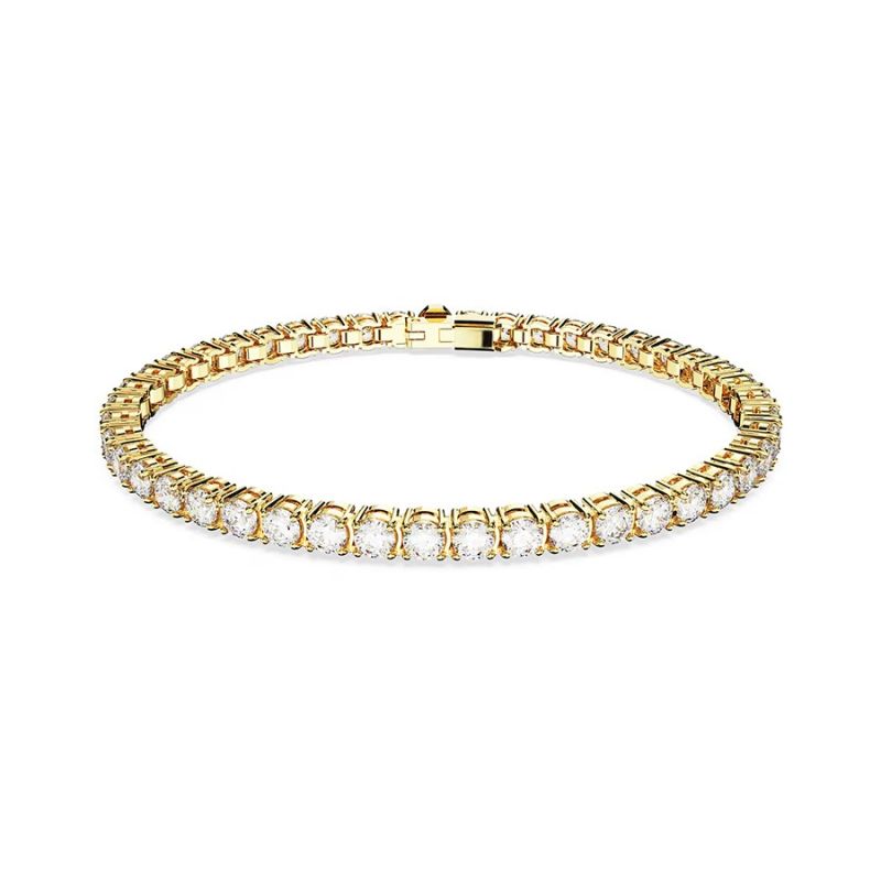 Swarovski Matrix Tennis Armband, L 5657662