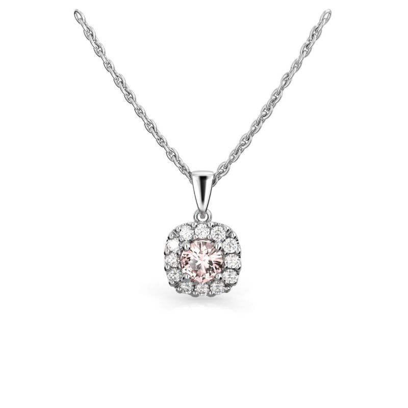 Festive Janette Morganiitti timanttiriipus, platina 567-030MR-PT