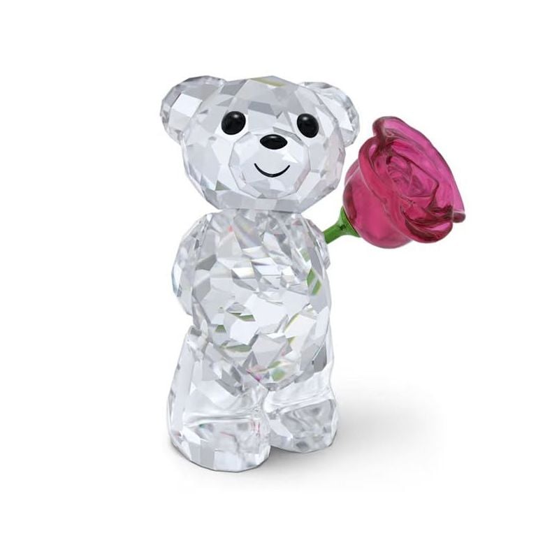 Swarovski Kris Bear A Rose with Love Kristallfigur 5691390-1