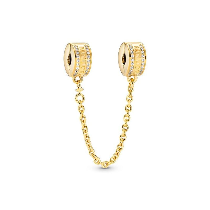 Pandora Logo Safety Chain Clip Charm turvaketju 768642C01-05-1