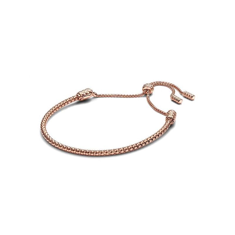 Pandora Studded Chain Slider 14k Rose gold-plated rannekoru 583090C00-2-1