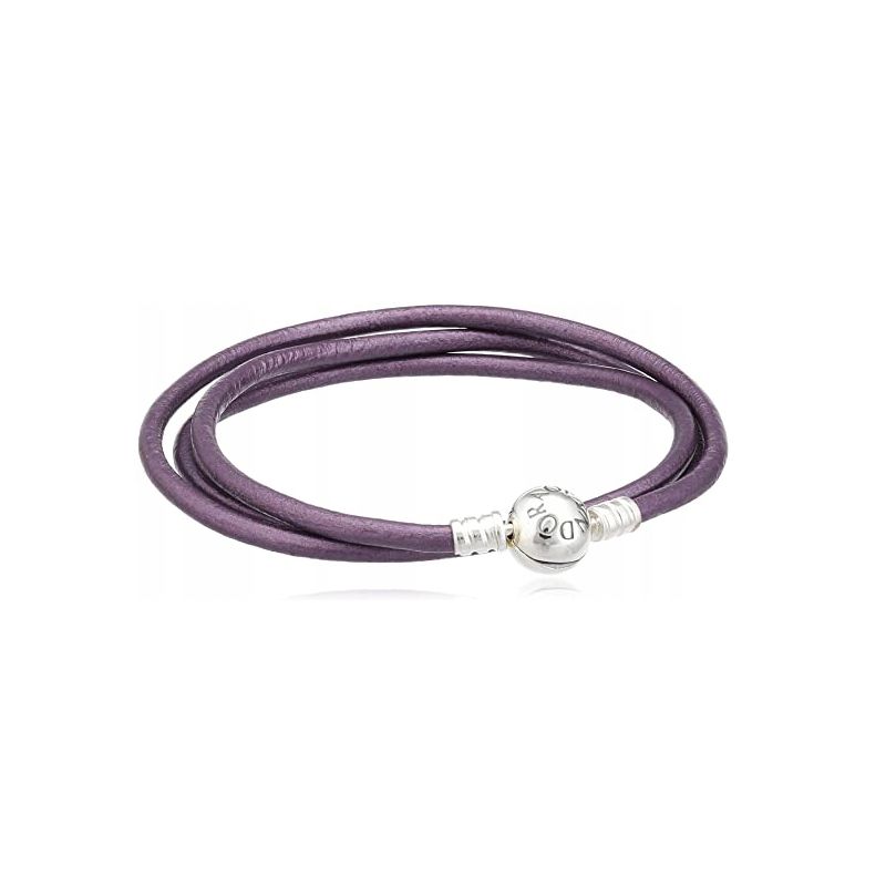 Pandora Purple Triple rannekoru 17 cm 590714CPE-T2-1