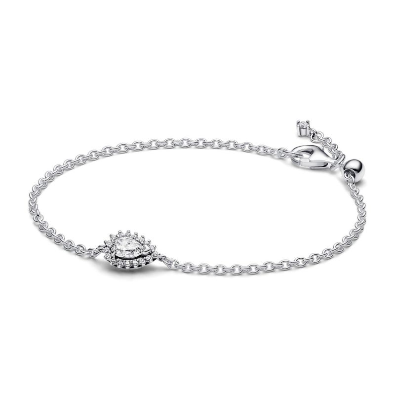 Pandora Sparkling Pear Halo rannekoru 20 cm 593001C01-0