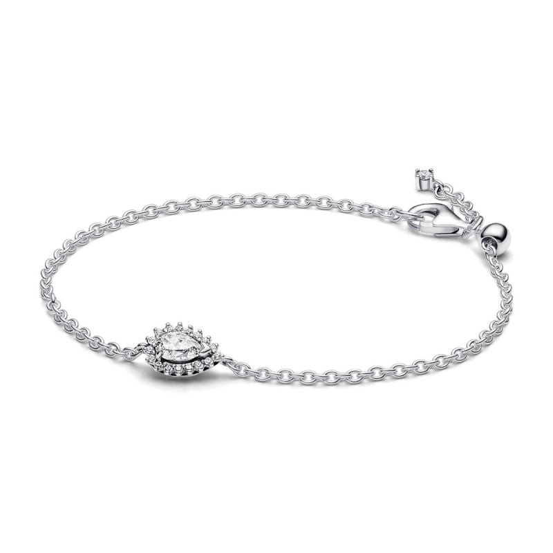 Pandora Sparkling Pear Halo rannekoru 18 cm 593001C01-0