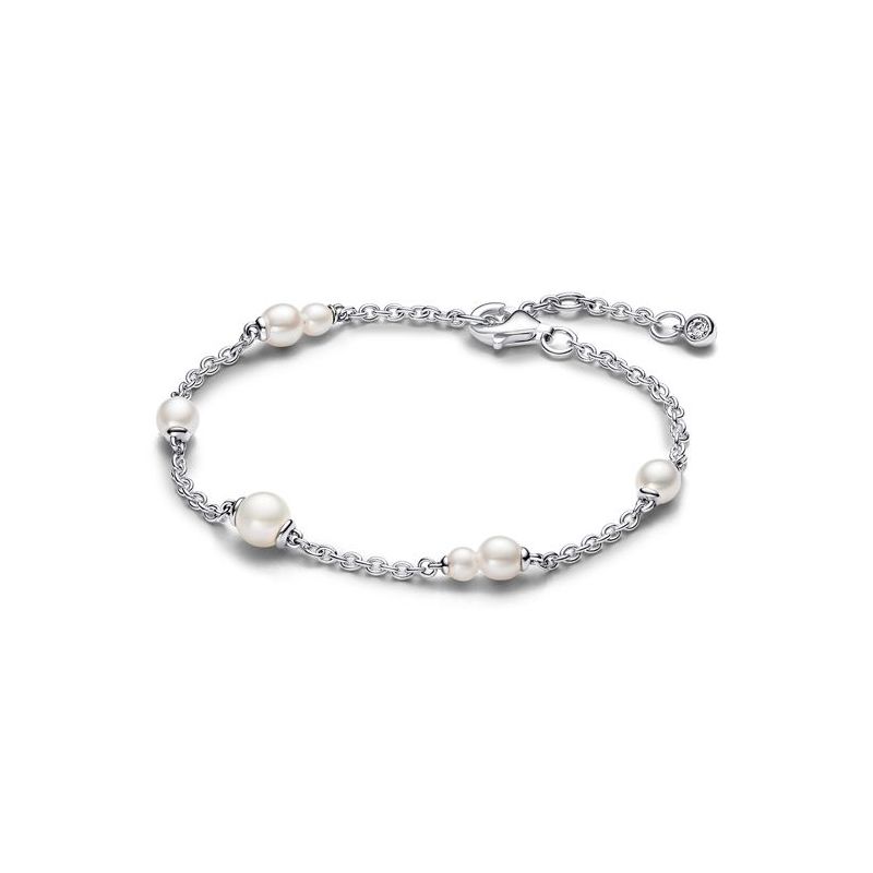Pandora Treated Freshwater Cultured Pearl Station Chain rannekoru 20 cm 593172C01-1