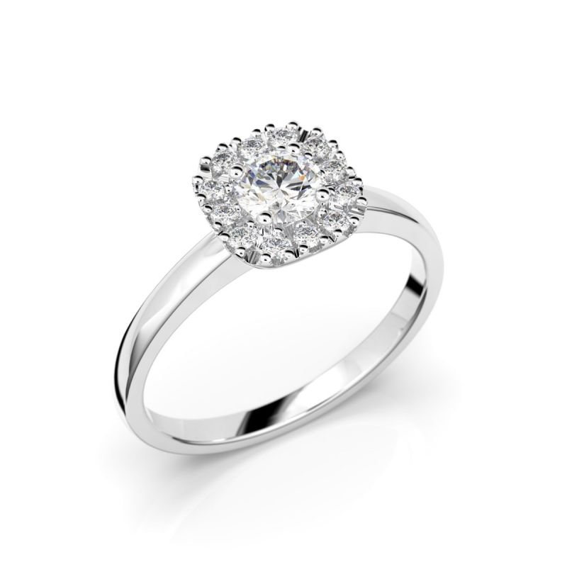Festive Josefiina timanttisormus, platina 596-042-PT