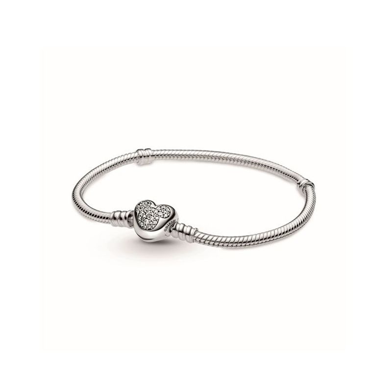 Pandora Moments Disney  Mickey Mouse Heart rannekoru 18 cm 599299C01-1