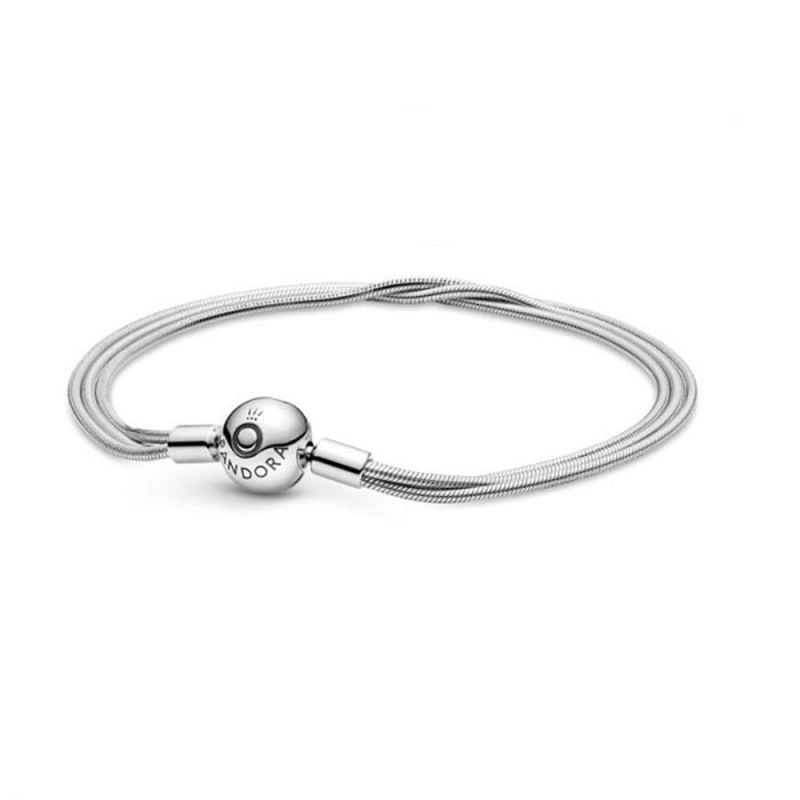 Pandora Moments Multi Snakes Chain -rannekoru 18 cm 599338C00-1