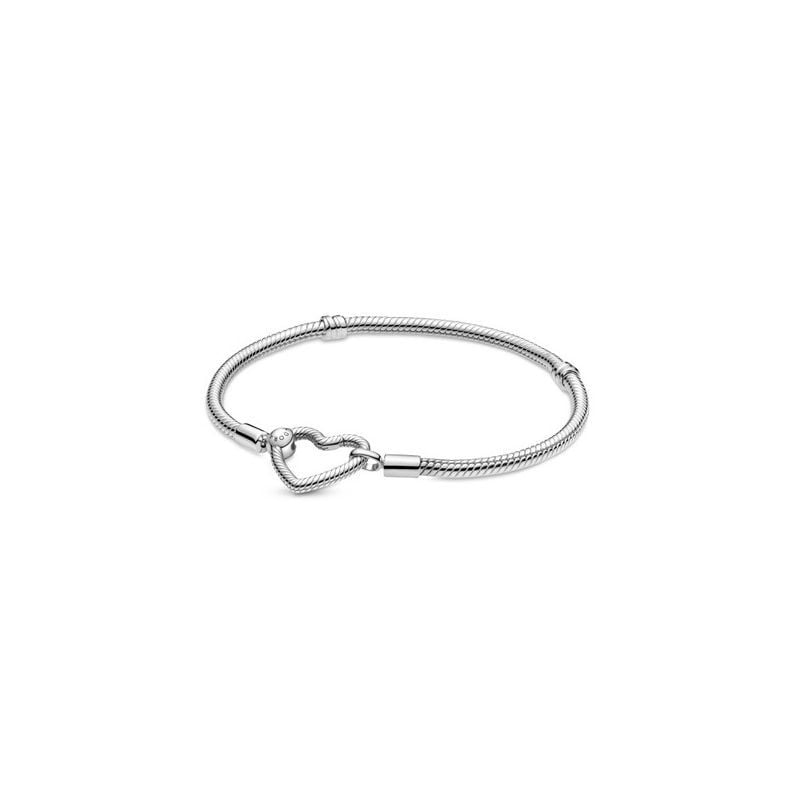 Pandora Moments Heart Closure Bracelet (17 cm) 599539C00-1