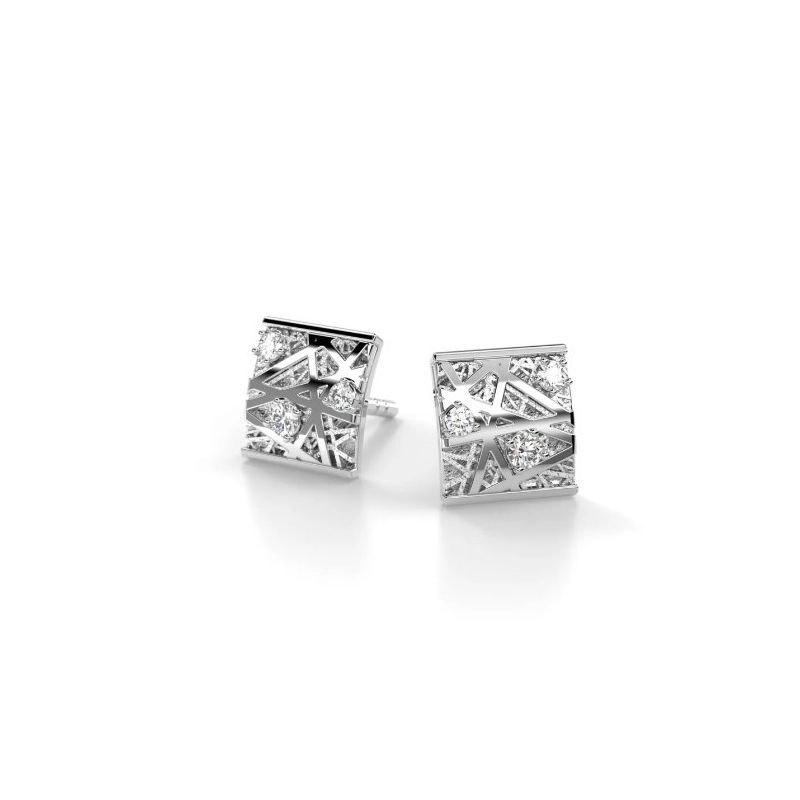 Festive Routa timanttikorvakorut, platina 624-007K-PT