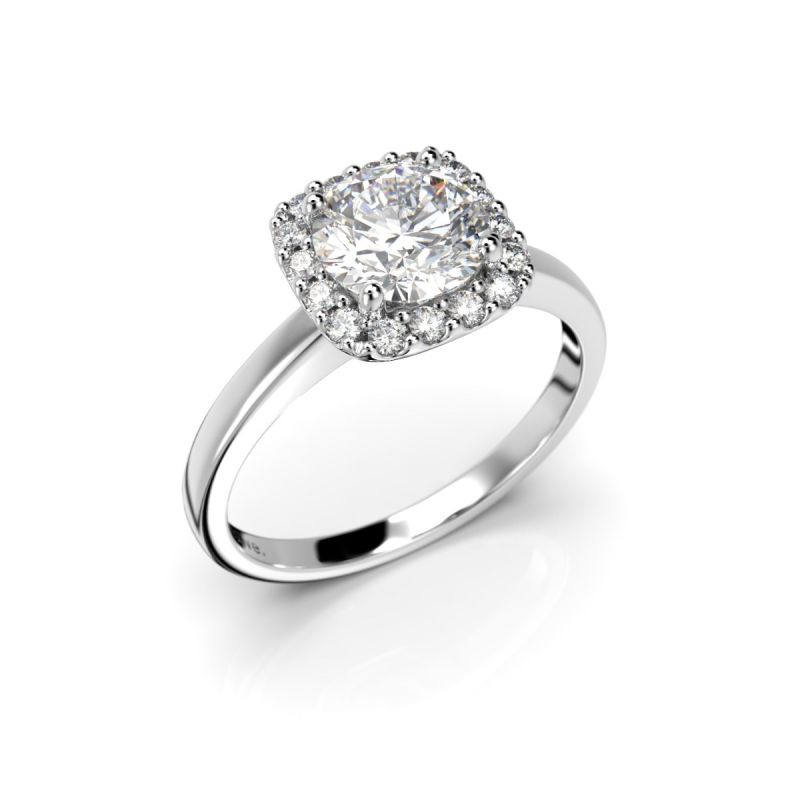 Festive Jennifer timanttisormus, platina 638-116-PT
