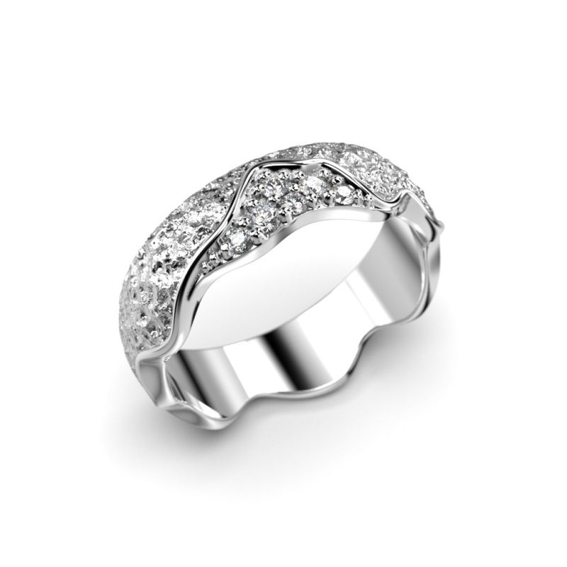 Festive Penelope timanttisormus, platina 701-008-PT