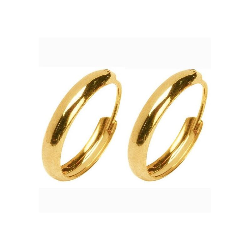 Goldene Ohrringe 7219060000-1