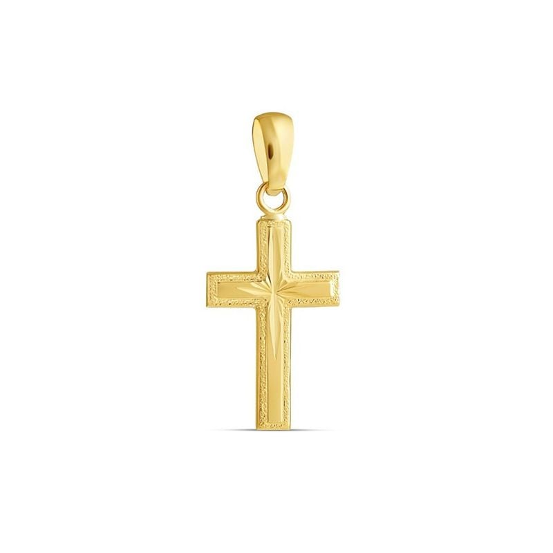 Goldenes Kreuzanhänger 7224250000-1