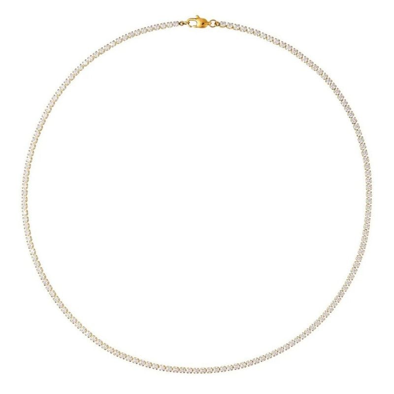 Mockberg Shiny Tennis Halsband 45 cm MB0036