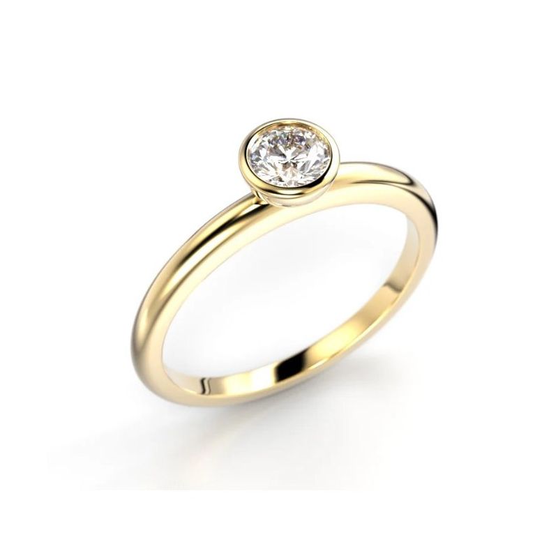 Festive Auréa Bezel Diamantring 741-030-KK