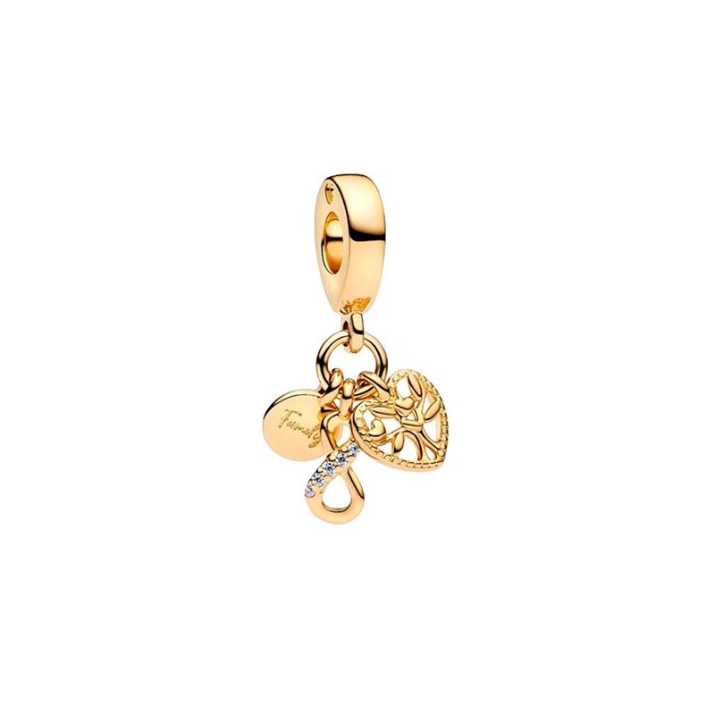 Pandora Family Infinity Triple Dangle, kullattu 762201C01