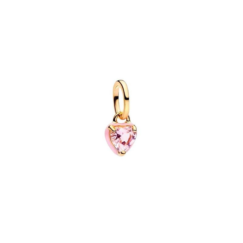 Pandora Pink Chakra Heart Mini Dangle hela 763042C01