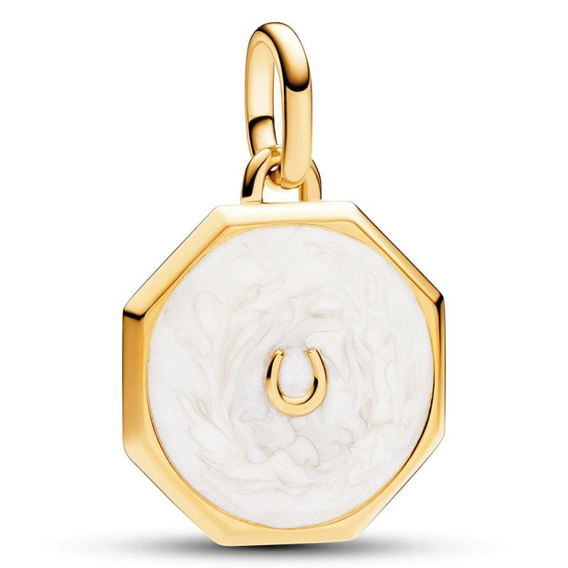 Pandora ME Lucky Horseshoe Medallion hela 763047C01-0
