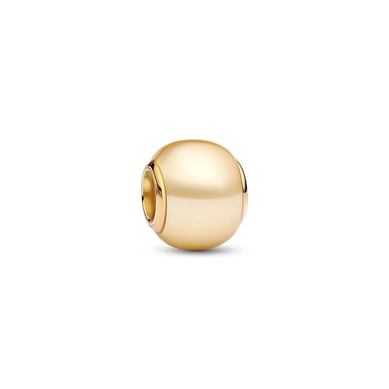 Pandora Yellow Lacquered Artificial Pearl hela 763781C01-1