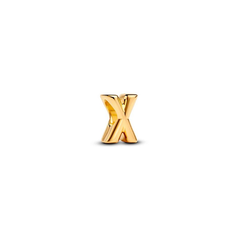 Pandora kullattu kirjainhela, X 763970C00