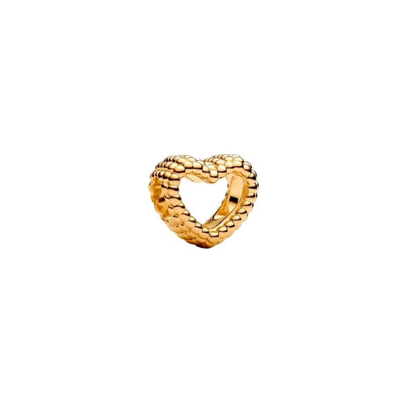 Pandora Beaded Open Heart Charme 767516C00