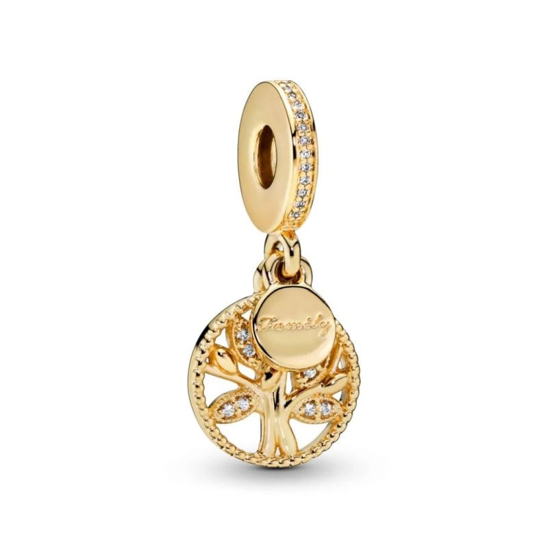 Pandora Moments Sparkling Family Tree Dangle hela 768661C01