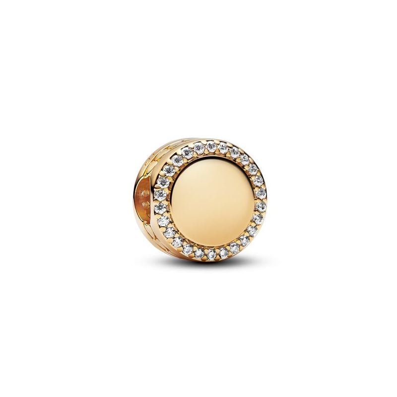 Pandora Engravable Button hela 768747C01-1