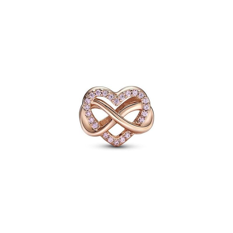 Pandor Rose Heart Infinity hela 782246C01-1