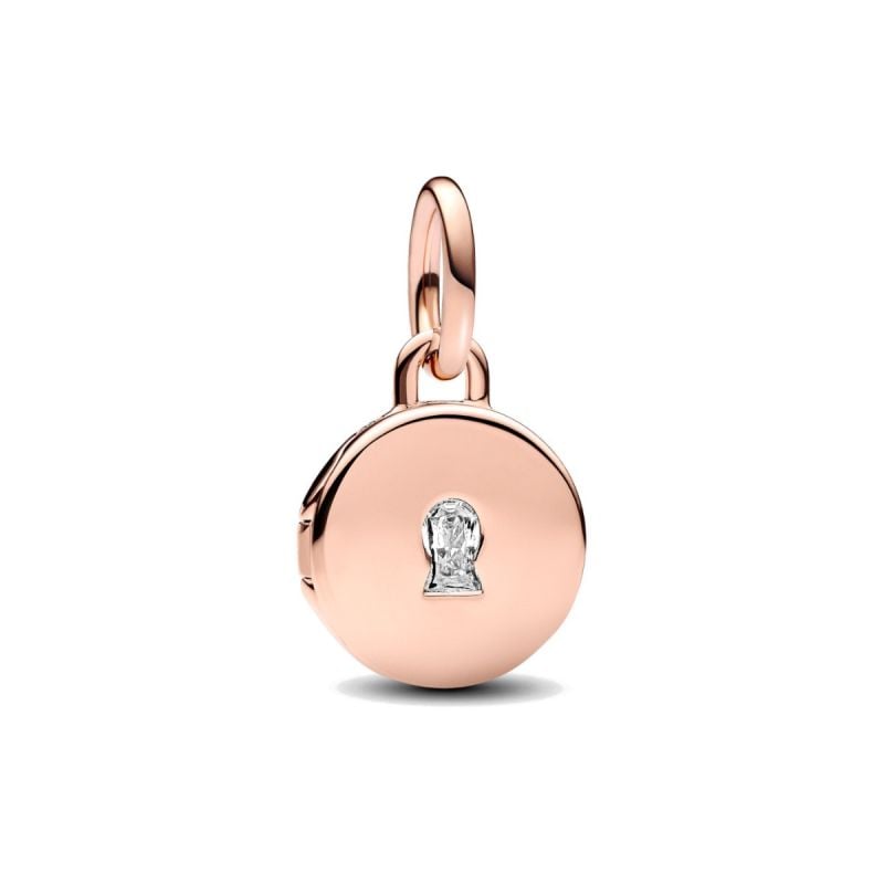 Pandora Moments Openable & Engravable Love Locket Dangle hela 783066C01-1