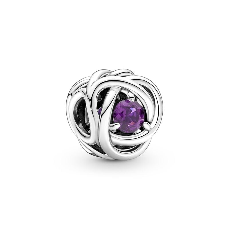 Pandora Moments Purple Eternity Circle hela 790065C02  / helmikuu-1