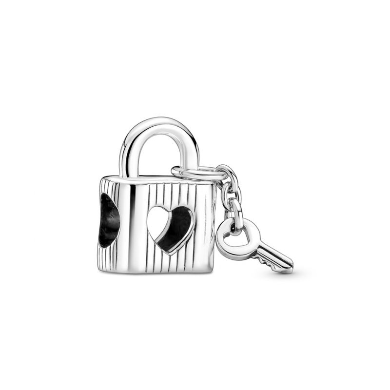 Pandora Padlock & Heart Key -hela 790095C01-1