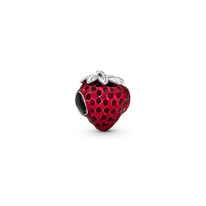Pandora Moments Seeded Strawberry Fruit Charm hela 791681C01-1