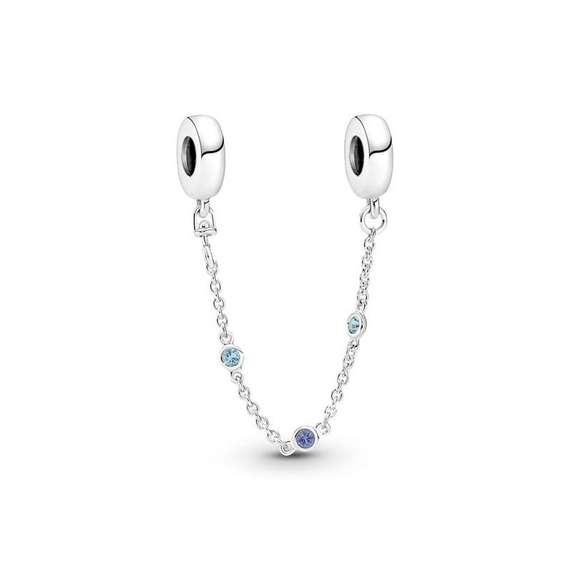 Pandora Triple Blue Stone -turvaketju 791688C01-05-1
