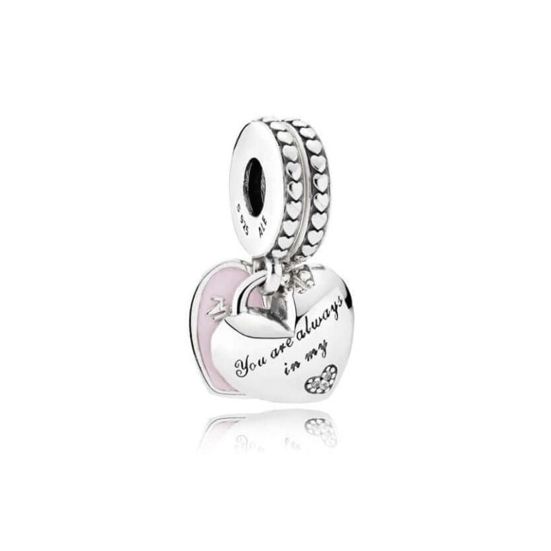 Pandora Mother & Daughter Split Heart hela 792072EN40-2