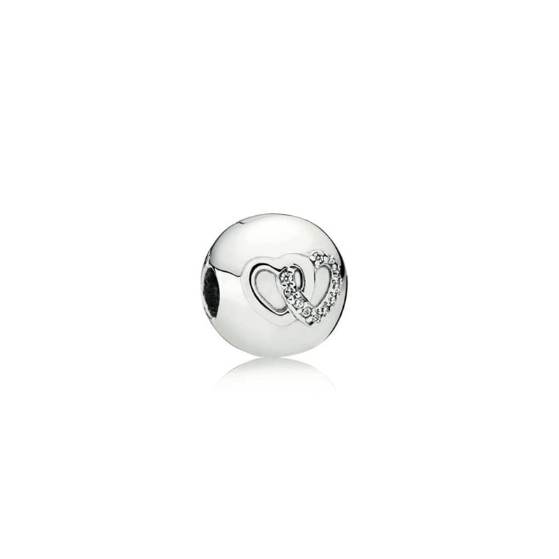 Pandora Interlocked Hearts Clip hela 792150CZ-1