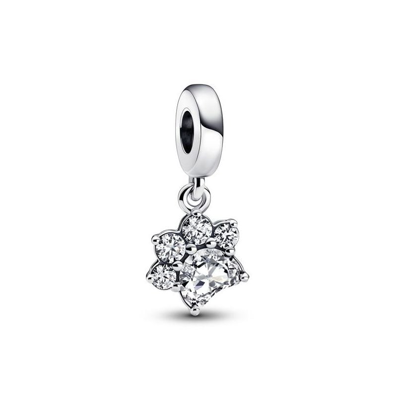 Pandora Sparkling Paw Print hela 792247C01-1