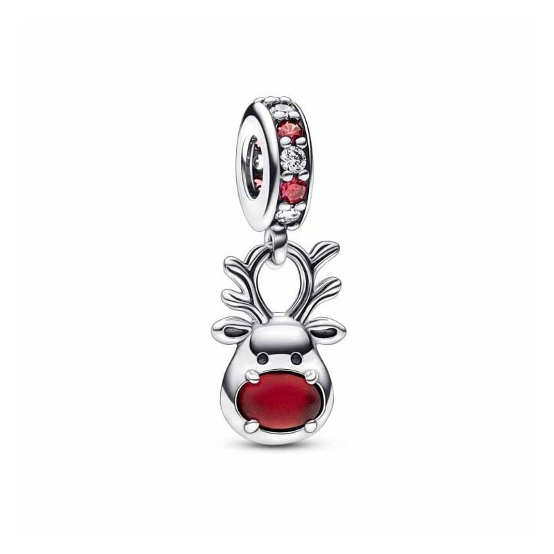 Pandora Moments Red Nose Reindeer riipushela 792330C01-1