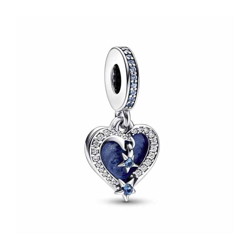 Pandora Moments Celestial Shooting Star Heart hela 792356C01-1