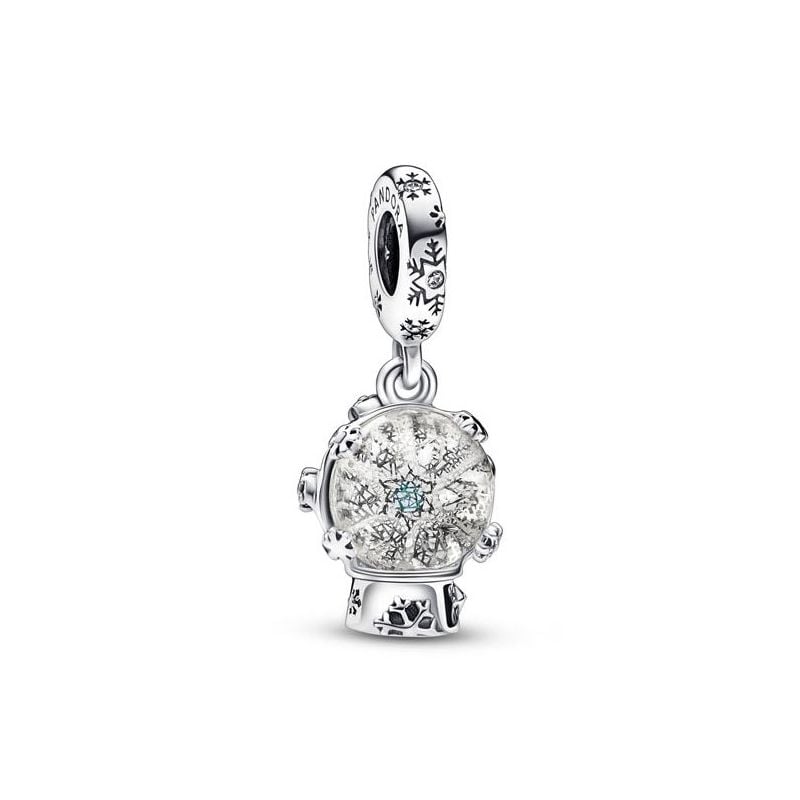 Pandora Moments Snowflake Snowglobe hela 792369C01-1