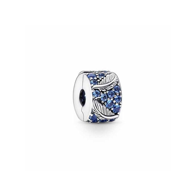 Pandora Curved Feather & Pave Clip hela 792552C01-1